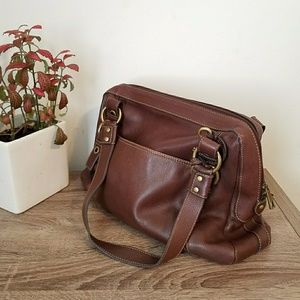 Fossil Genuine Leather Handbag